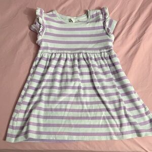 Cotton On Lavender and White Striped Dress